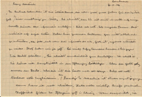 Brief v. A. Schweitzer an E. Martin