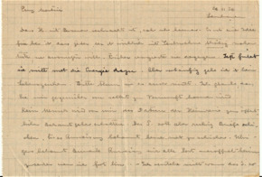 Brief v. A. Schweitzer an E. Martin