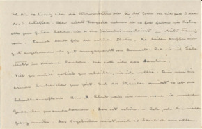 Brief v. Albert Schweitzer an Emmy Martin