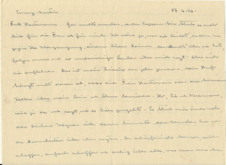 Brief v. A. Schweitzer an  E. Martin