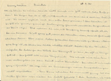 Brief v. A. Schweitzer an  E. Martin