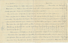 Brief v. A. Schweitzer an E. Martin