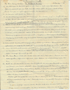 Brief v. A. Schweitzer an E. Martin
