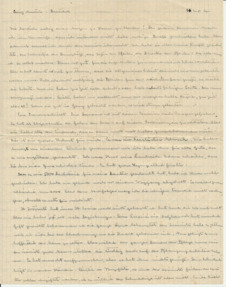 Brief v. A. Schweitzer an E. Martin