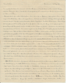Brief v. A. Schweitzer an E. Martin