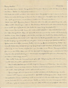 Brief v. A. Schweitzer an E. Martin