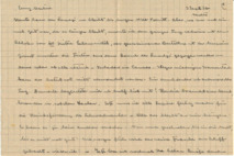 Brief v. A. Schweitzer an E. Martin