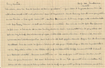 Brief v. A. Schweitzer an E. Martin