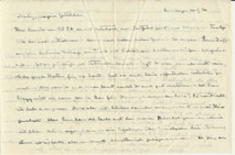 Brief v. A. Schweitzer an E. Martin