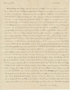 Brief v. A. Schweitzer an E. Martin