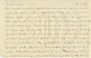 Brief v. Albert Schweitzer an Emmy Martin