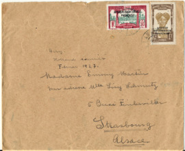 Leeres Briefkuvert (Albert Schweitzer an Emmy Martin)