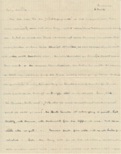 Brief v. Albert Schweitzer an Emmy Martin