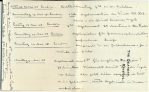 Brief v. Albert Schweitzer an Emmy Martin