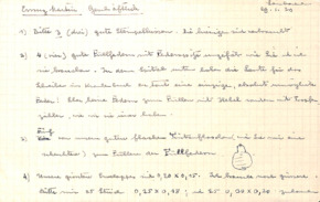 Brief v. Albert Schweitzer an Emmy Martin