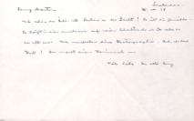 Brief v. A. Schweitzer an E. Martin