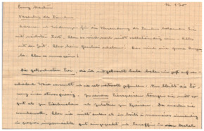 Brief v. Albert Schweitzer an Emmy Martin