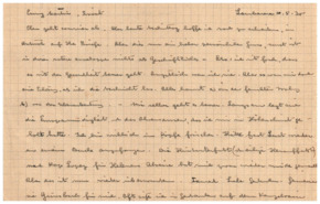 Brief v. Albert Schweitzer an Emmy Martin