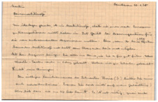 Brief v. Albert Schweitzer an Emmy Martin