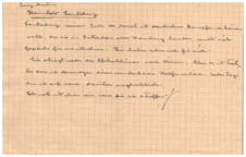 Brief v. Albert Schweitzer an Emmy Martin