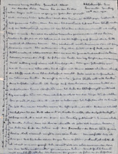 Eigenh. Brief mit Unterschrift