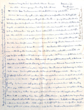 Eigenh. Brief mit Unterschrift