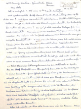 Eigenh. Brief mit Unterschrift