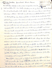 Eigenh. Brief mit Unterschrift
