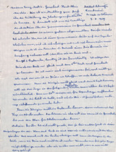 Eigenh. Brief mit Unterschrift