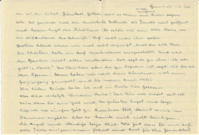 Brief v. A. Schweitzer an E. Martin