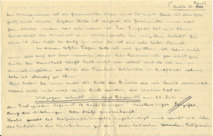 Brief v. A. Schweitzer an  E. Martin