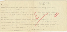 Brief v. E. Martin an A. Schweitzer