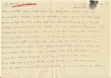 Brief v. Emmy Martin an Albert Schweitzer