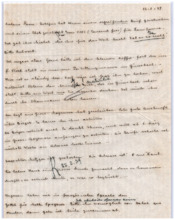 Brief v. Emmy Martin an Albert Schweitzer