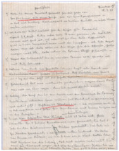 Brief v. Emmy Martin an Albert Schweitzer