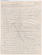 Brief v. Emmy Martin an Albert Schweitzer