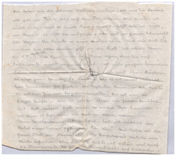 Brief v. Emmy Martin an Albert Schweitzer