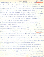 Brief von Emmy Martin an Albert Schweitzer