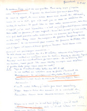 Brief von Emmy Martin an Albert Schweitzer