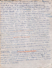 Brief von Emmy Martin an Albert Schweitzer