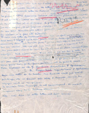 Brief von Emmy Martin an Albert Schweitzer