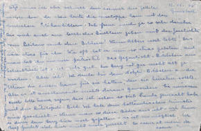 Brief von Emmy Martin an Albert Schweitzer