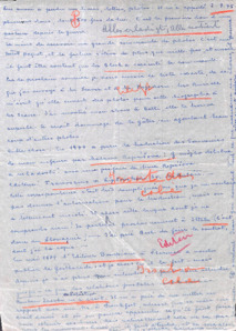 Brief von Emmy Martin an Albert Schweitzer