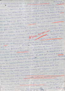 Brief von Emmy Martin an Albert Schweitzer