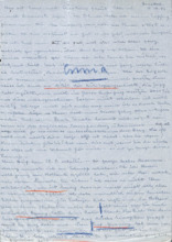 Brief von Emmy Martin an Albert Schweitzer
