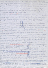 Brief von Emmy Martin an Albert Schweitzer