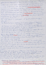 Brief von Emmy Martin an Albert Schweitzer