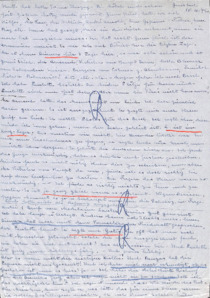 Brief von Emmy Martin an Albert Schweitzer