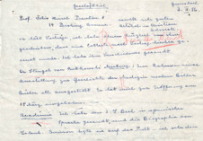 Brief von Emmy Martin an Albert Schweitzer