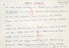 Brief von Emmy Martin an Albert Schweitzer